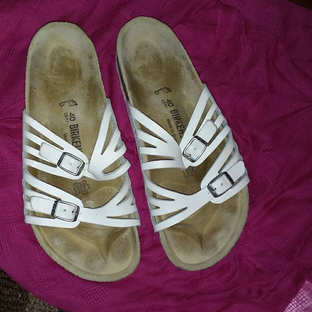 🌺Birkenstock 🌺 Leather sz 10 🌺Summertime!😎😊🌞